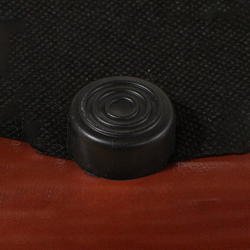 Black Modern Pouf Water Resistant Square Pouf for Home Decor