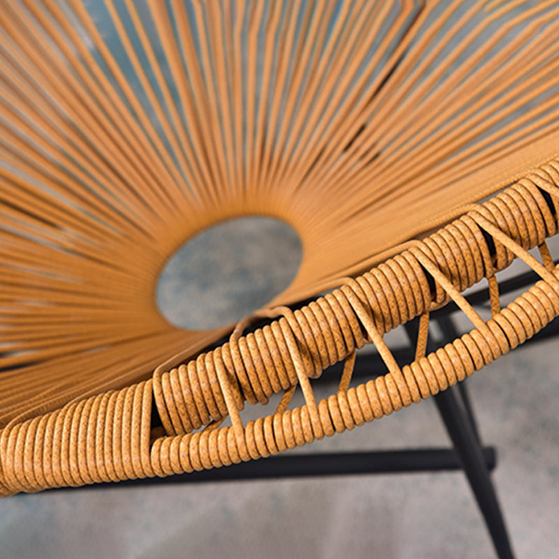 Contemporary Style Rattan Rocking Chair Indoor Rocking Chair