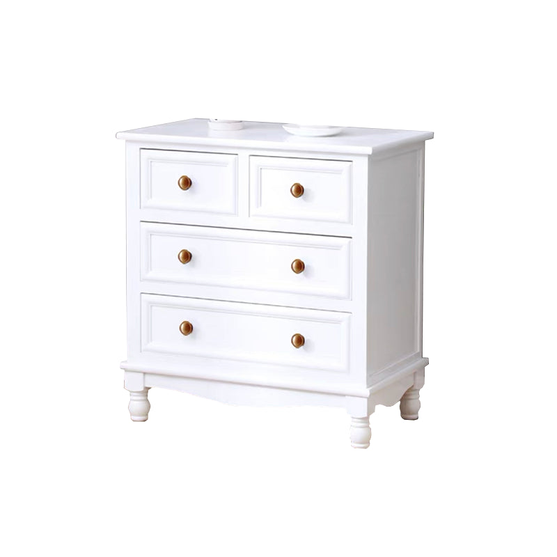 Contemporary Chest Knobs Solid Wood with Drawer Rectangle Accent Chest