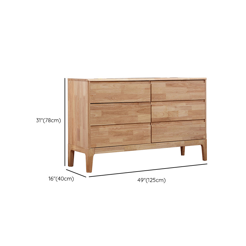 Contemporary Chest Squared Legs Solid Wood Grooves with Drawer Accent Chest