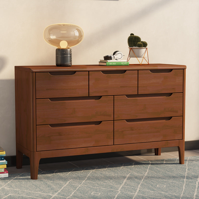 Rectangular Wood Chest Modern Style 5/6/7 - Drawer Accent Chest