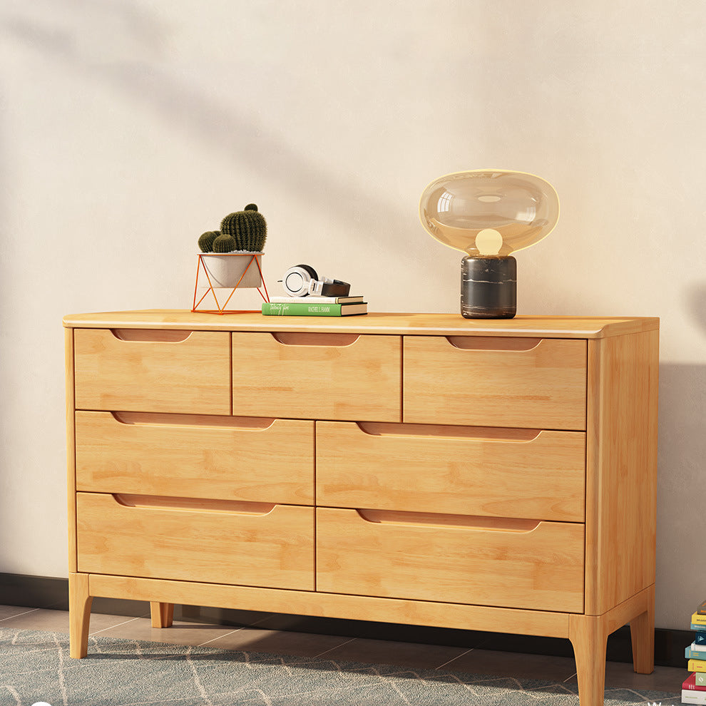 Rectangular Wood Chest Modern Style 5/6/7 - Drawer Accent Chest