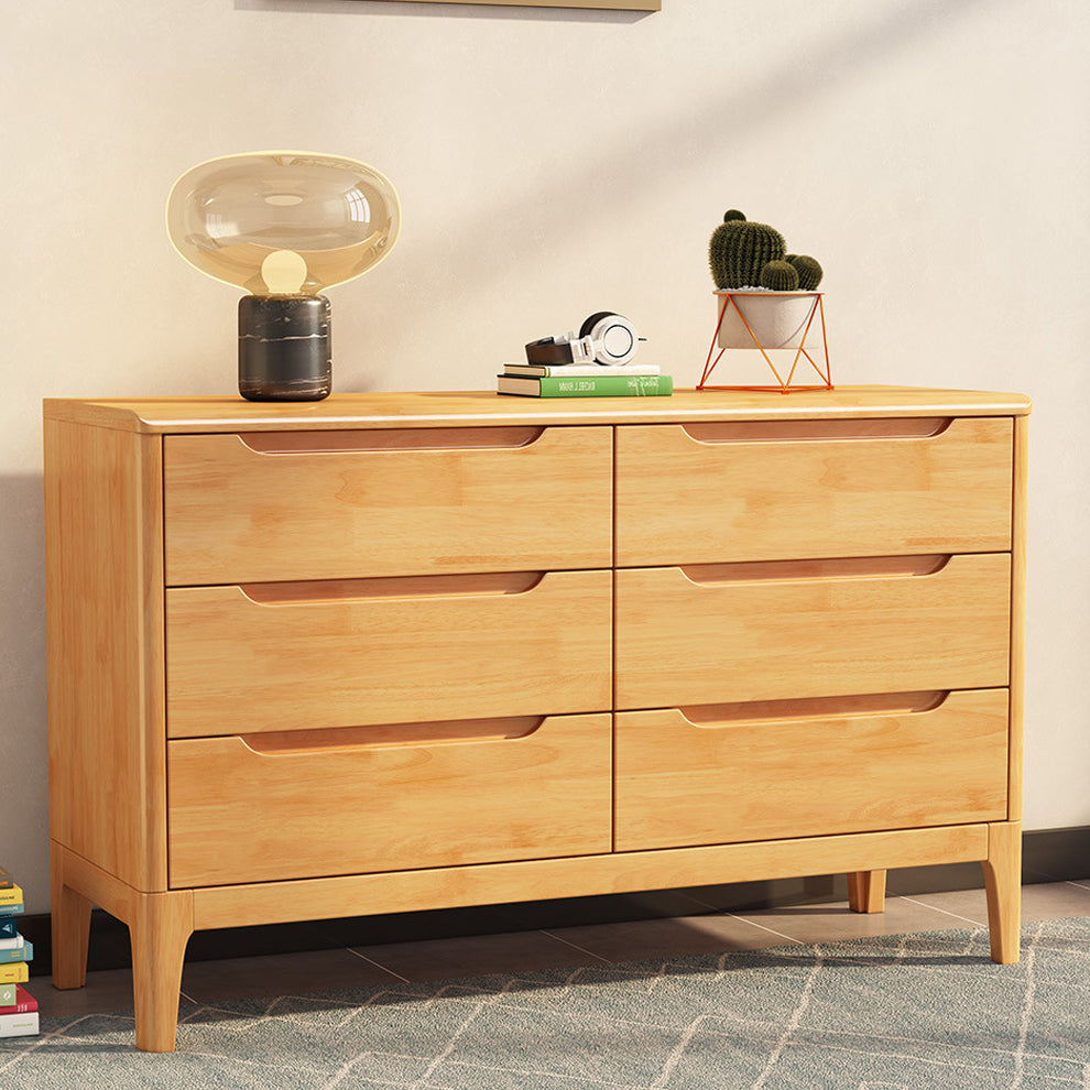 Rectangular Wood Chest Modern Style 5/6/7 - Drawer Accent Chest
