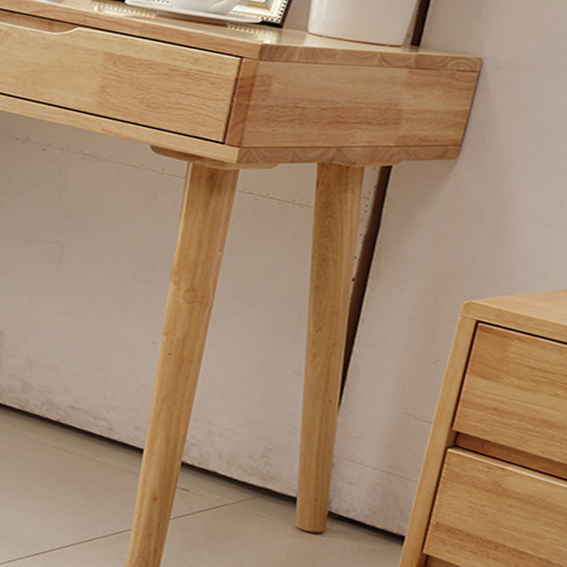 Contemporary Solid Wood Make -up Tables Vanity with 1 Drawer