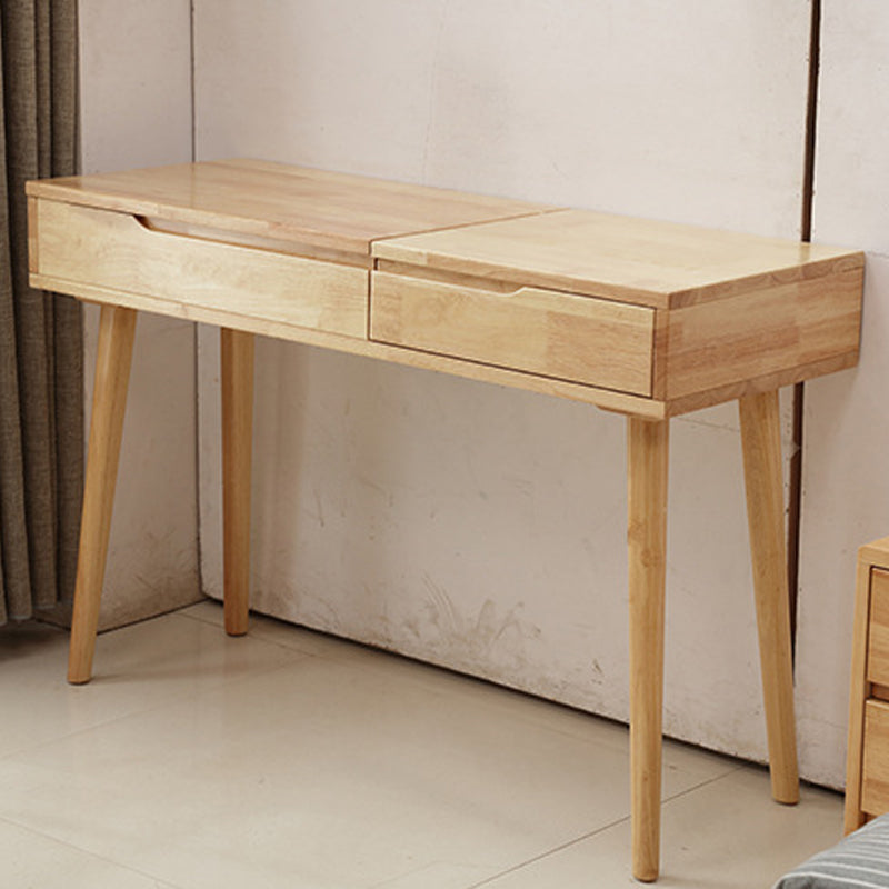 Contemporary Solid Wood Make -up Tables Vanity with 1 Drawer