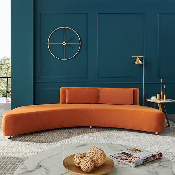 Contemporary Stationary Fabric Living Room Seating Armless Sofa