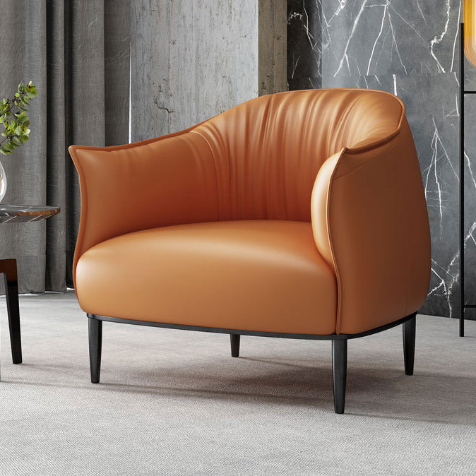 Arms Included Lounge Chair Living Room Chair with Black Legs