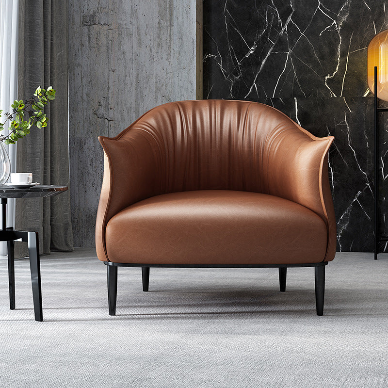 Arms Included Lounge Chair Living Room Chair with Black Legs