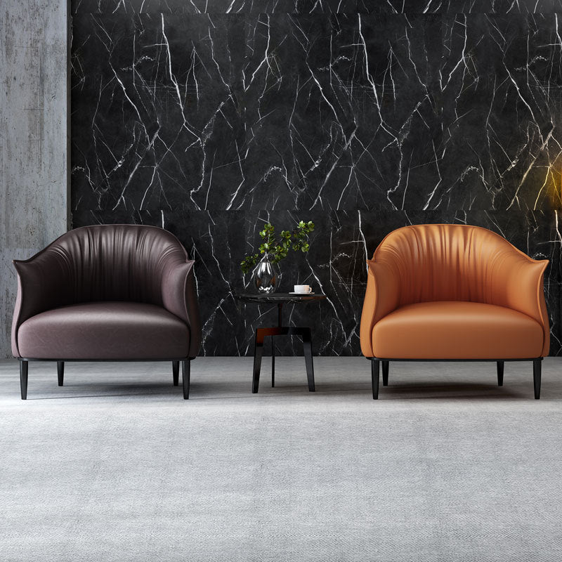 Arms Included Lounge Chair Living Room Chair with Black Legs