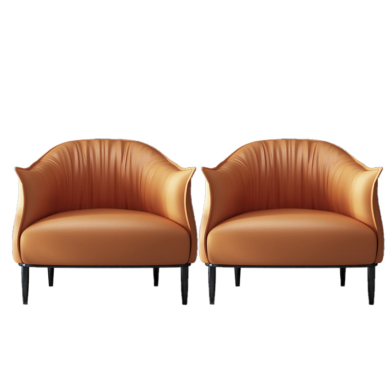 Arms Included Lounge Chair Living Room Chair with Black Legs