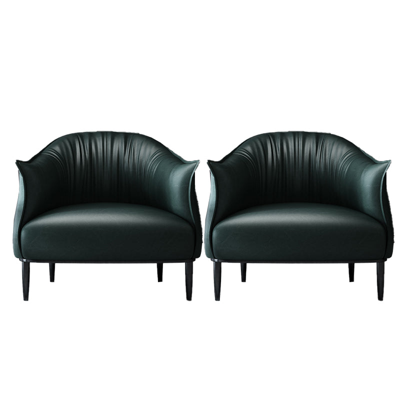 Arms Included Lounge Chair Living Room Chair with Black Legs