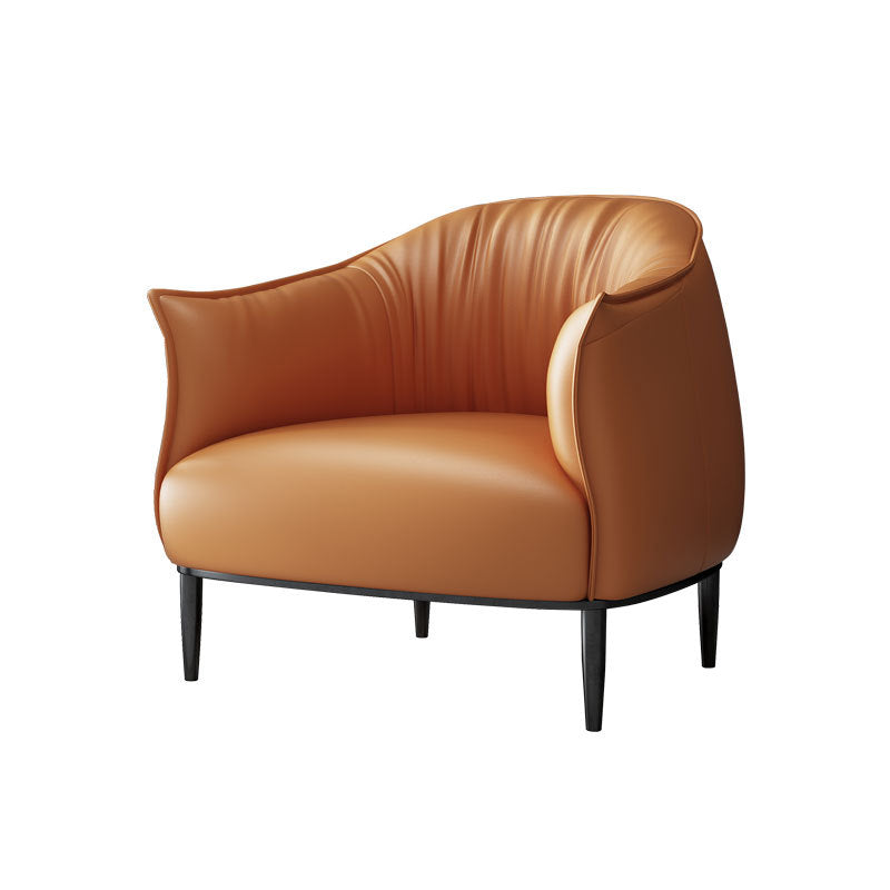 Arms Included Lounge Chair Living Room Chair with Black Legs