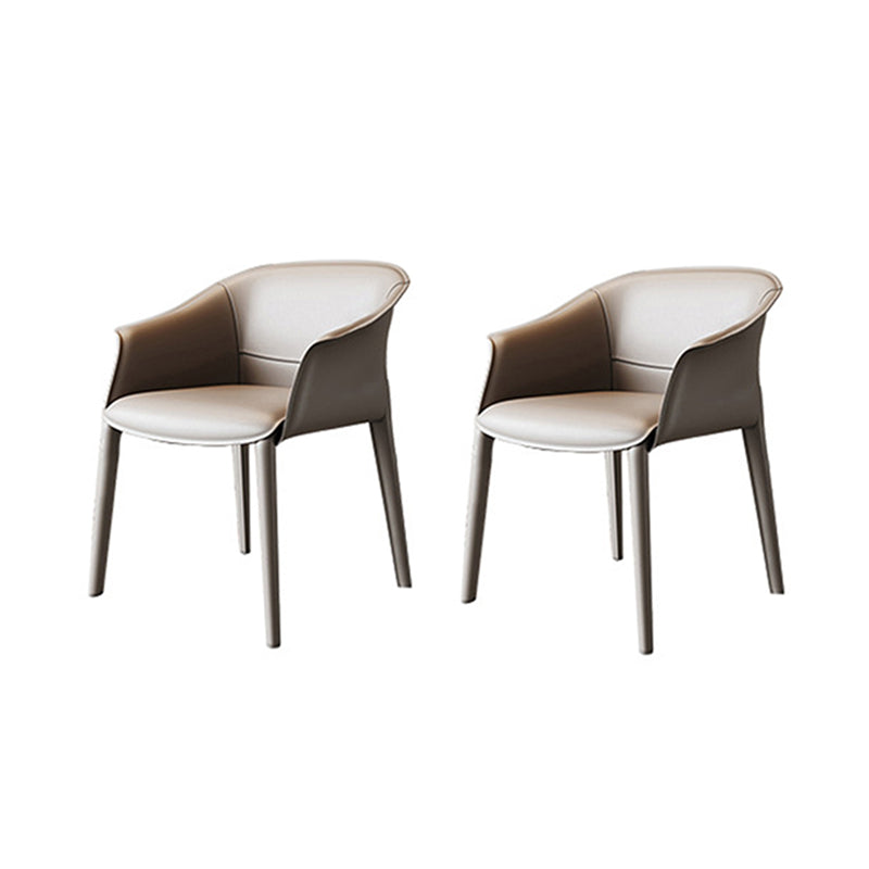 Arms Included Barrel Chair Barrel Sloped Arm Accent Chair with Legs