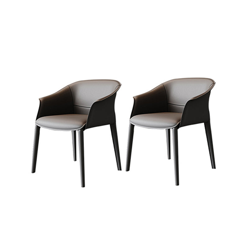 Arms Included Barrel Chair Barrel Sloped Arm Accent Chair with Legs