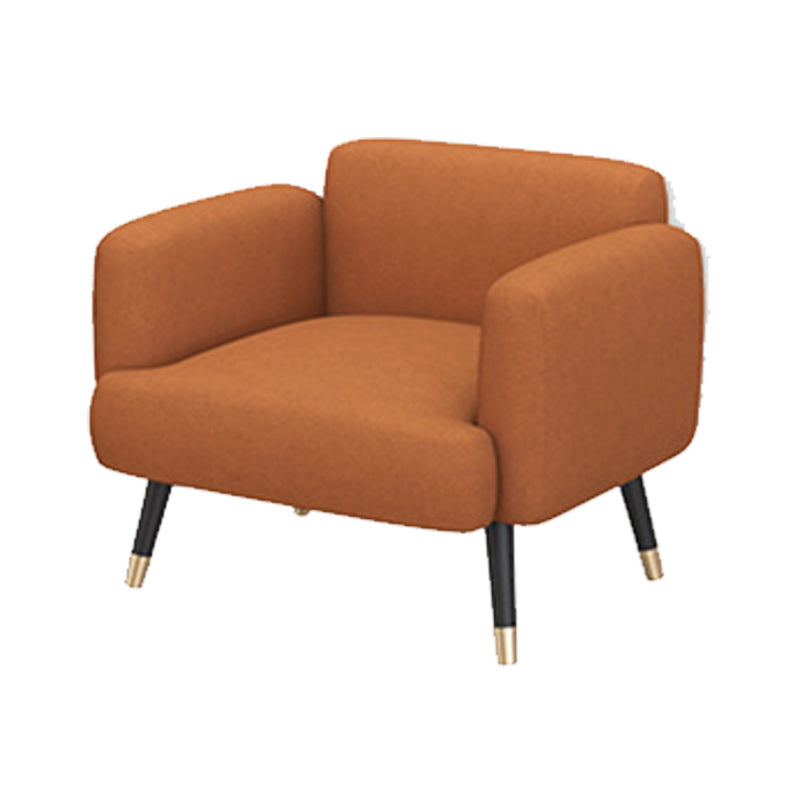 Contemporary Tight Back Sofa with Square Arm for Living Room