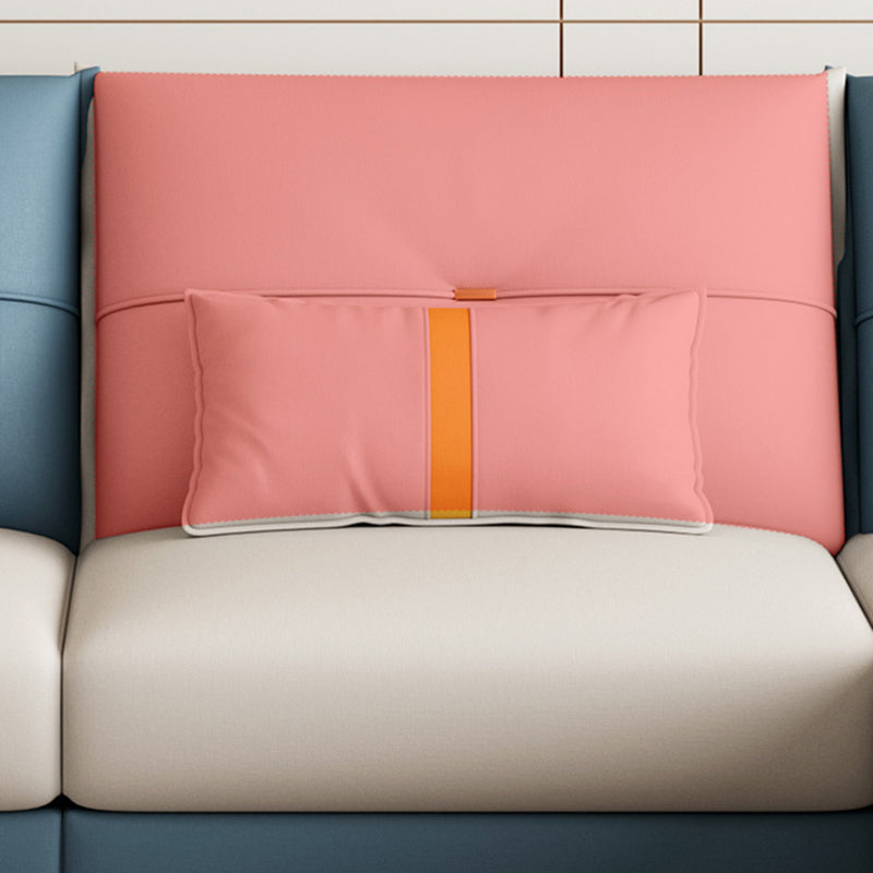 Sqaure Arm Tufted Back Sectional Luxurious 4-seat Sectional Sofa