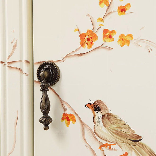 Traditional Storage Chest Manufactured Wood Storage Chest Dresser with 4 Drawers