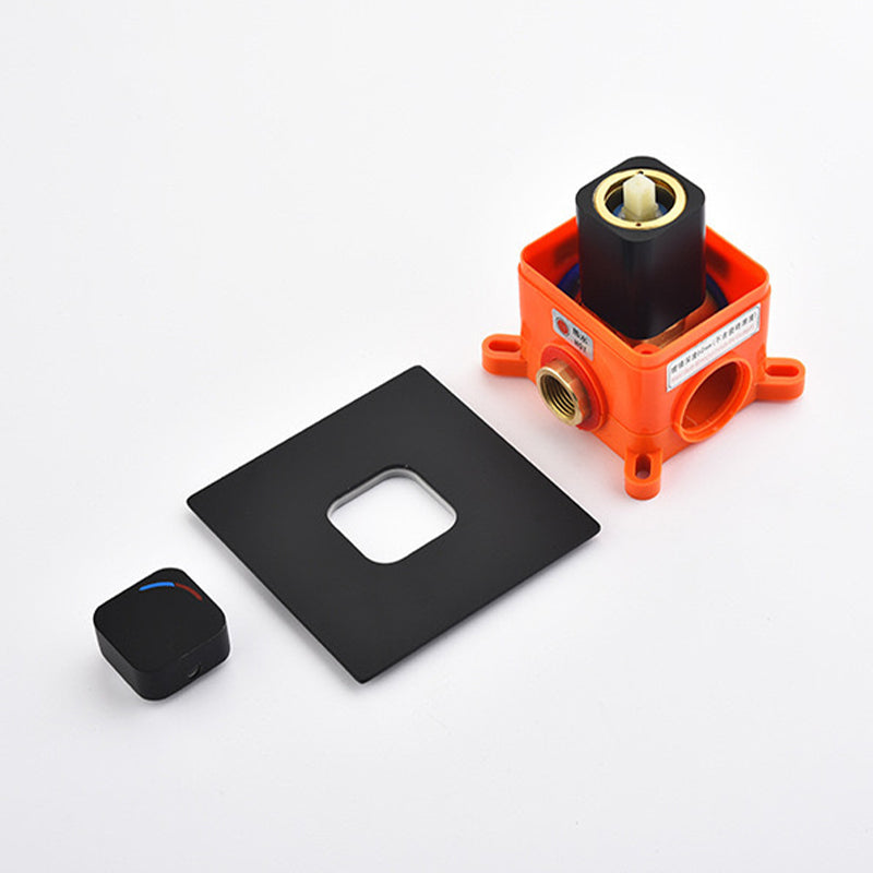 Modern Tub Faucet One Handle Copper Wall Mounted Bathtub Faucet