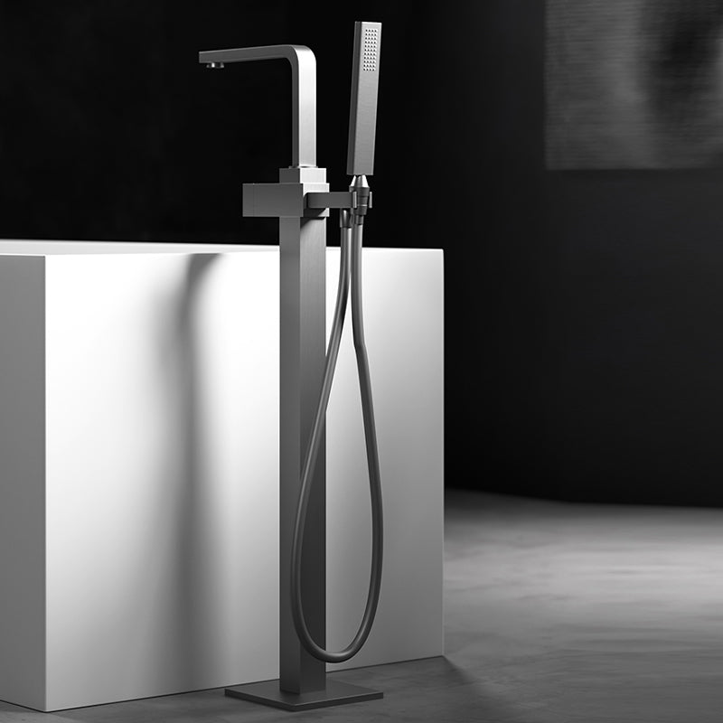 Modern Freestanding Tub Filler Trim Copper Freestanding Tub Fillers