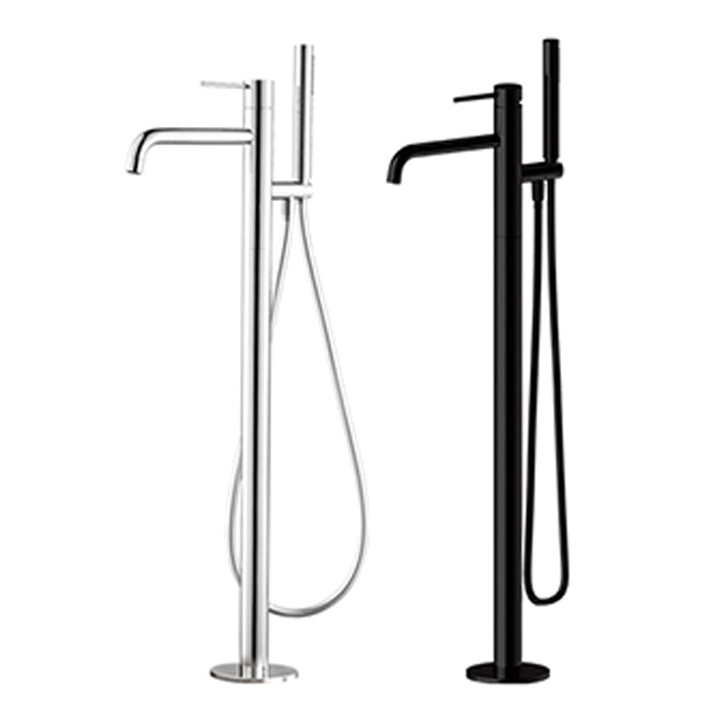 Modern Freestanding Tub Filler Trim Copper Freestanding Tub Fillers