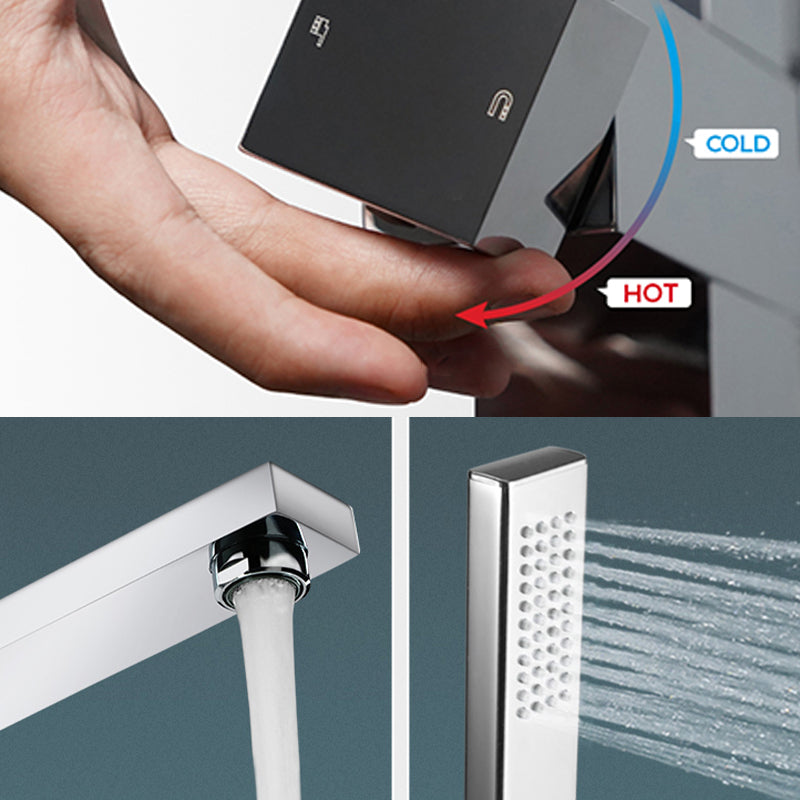 Modern Freestanding Tub Filler Trim Copper Freestanding Tub Fillers