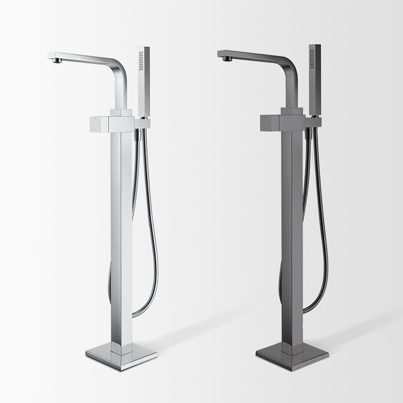 Modern Freestanding Tub Filler Trim Copper Freestanding Tub Fillers
