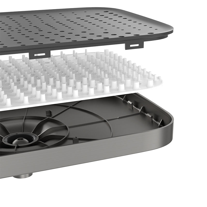 Modern Wall Mounted Adjustable Water Flow Shower Faucet Shower Hose Shower System