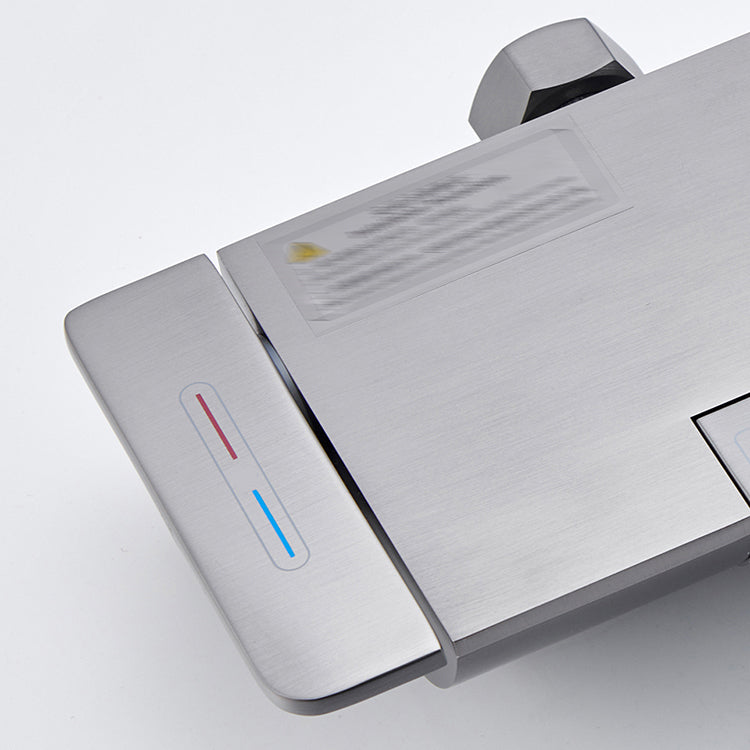 Modern Shower System Adjustable Shower Head Slide Bar Wall Mounted Shower Set