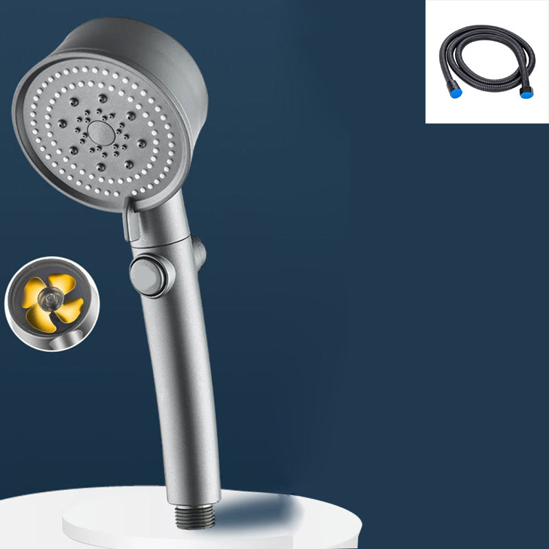 Plastic Handheld Shower Head Bathroom Adjustable Spray Pattern Shower Head