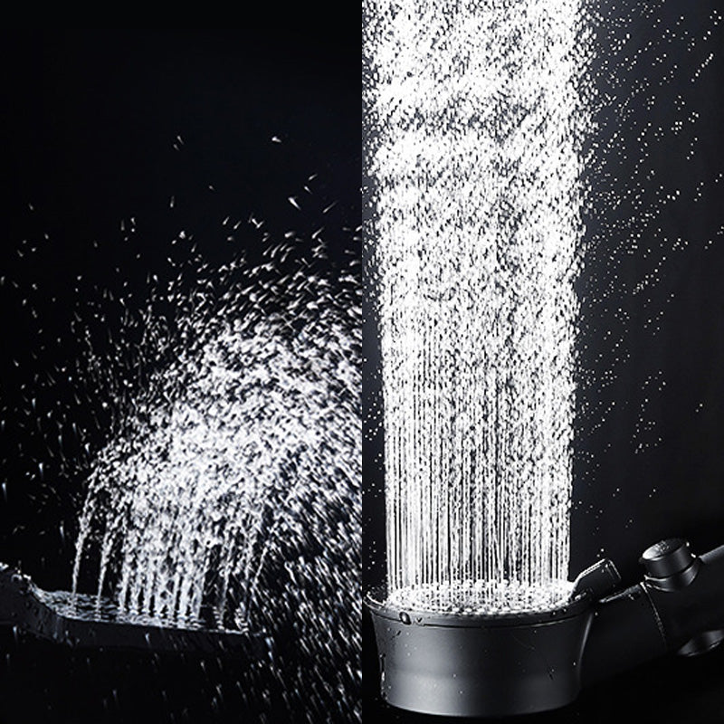 Plastic Handheld Shower Head Bathroom Adjustable Spray Pattern Shower Head