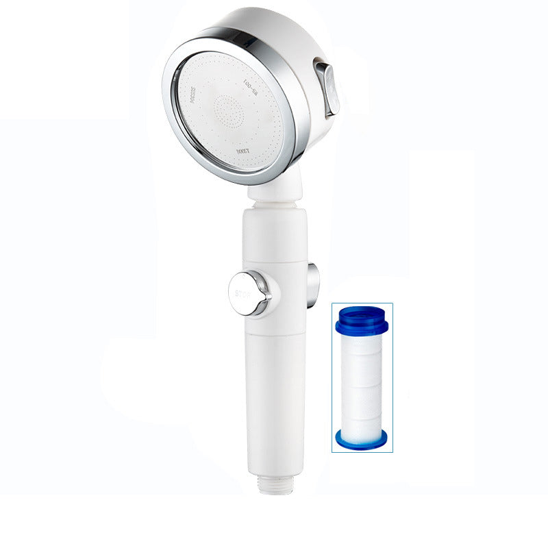 Contemporary Style Shower Head Metal Bathroom Handheld Shower Head