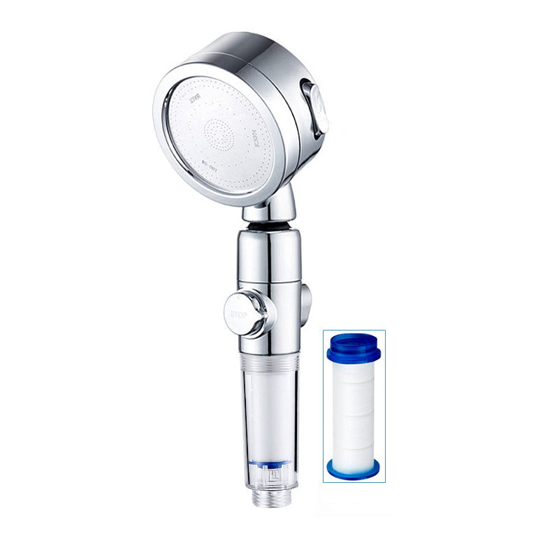 Contemporary Style Shower Head Metal Bathroom Handheld Shower Head