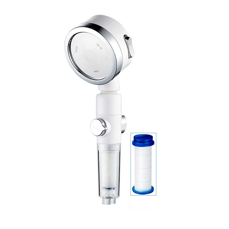 Contemporary Style Shower Head Metal Bathroom Handheld Shower Head