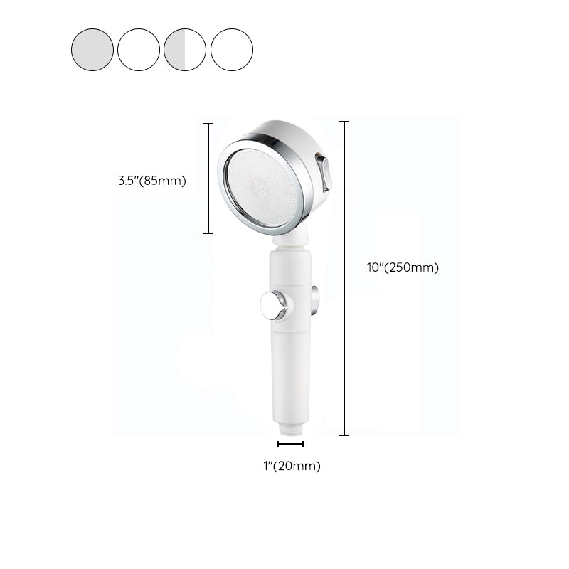 Contemporary Style Shower Head Metal Bathroom Handheld Shower Head