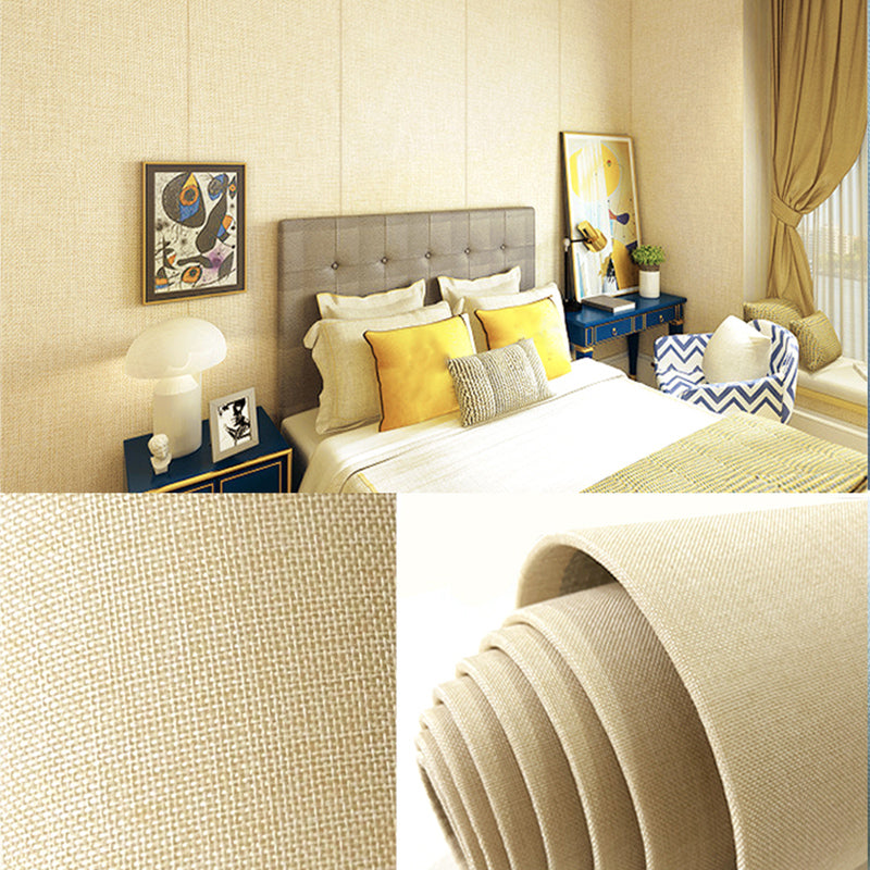 Contemporary Wall Paneling with Upholstered 1 Pieces Peel and Stick Panel