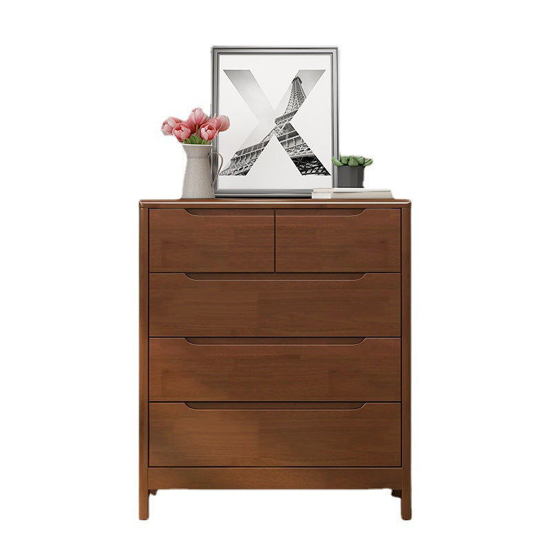 Contemporary Dresser Solid Wood Storage Chest with 5/6/9 Drawers
