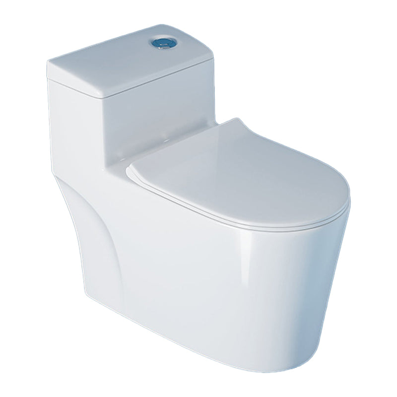 Porcelain Modern Urine Toilet Floor Mounted All-In-One Flush Toilet