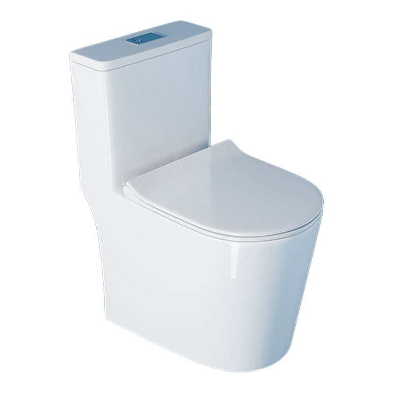 Porcelain Modern Urine Toilet Floor Mounted All-In-One Flush Toilet