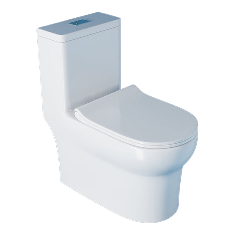 Porcelain Modern Urine Toilet Floor Mounted All-In-One Flush Toilet