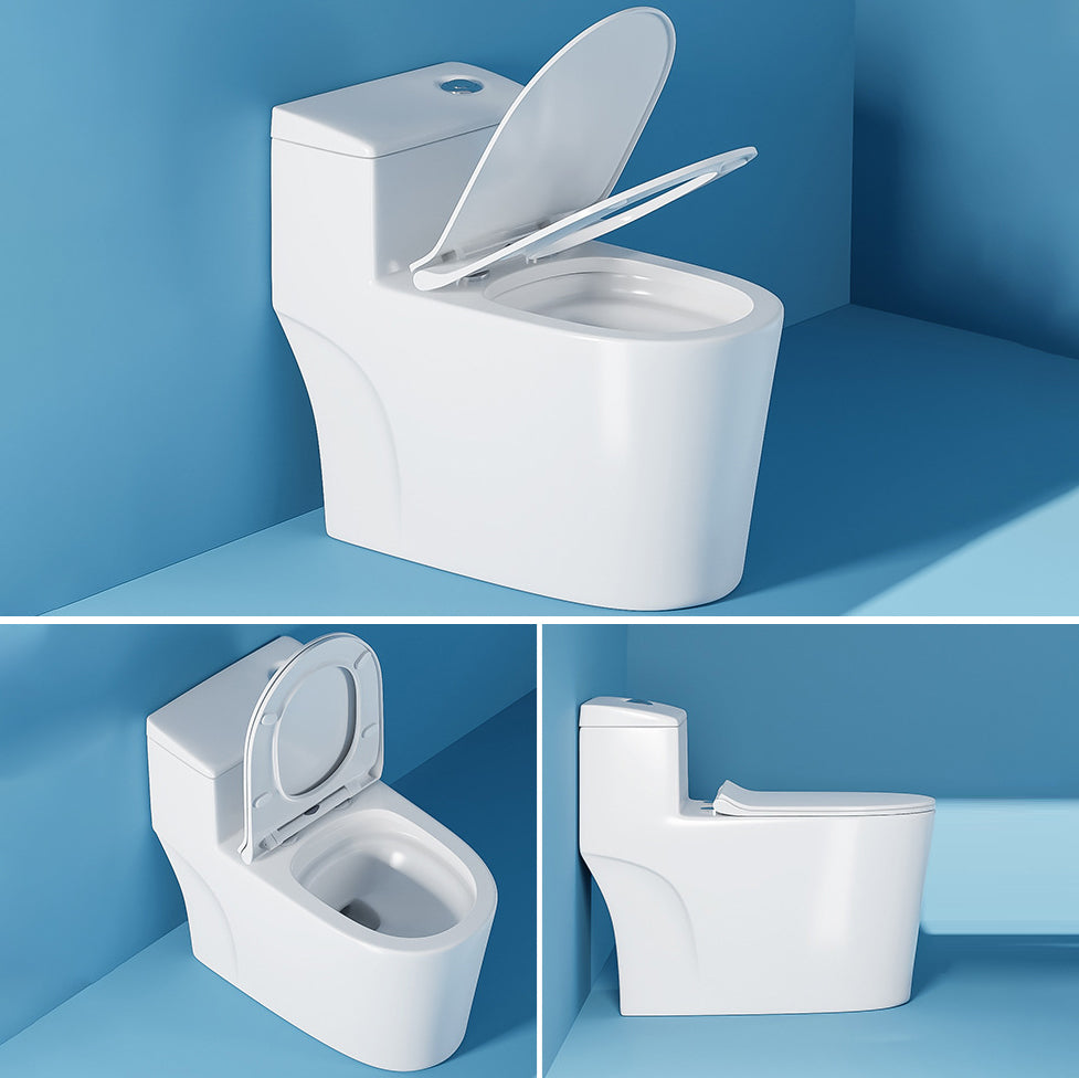 Porcelain Modern Urine Toilet Floor Mounted All-In-One Flush Toilet