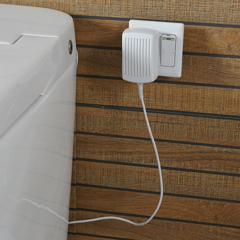 Siphon Jet Elongated Toilet Bowl Modern Flush Toilet With Seat for Bathroom