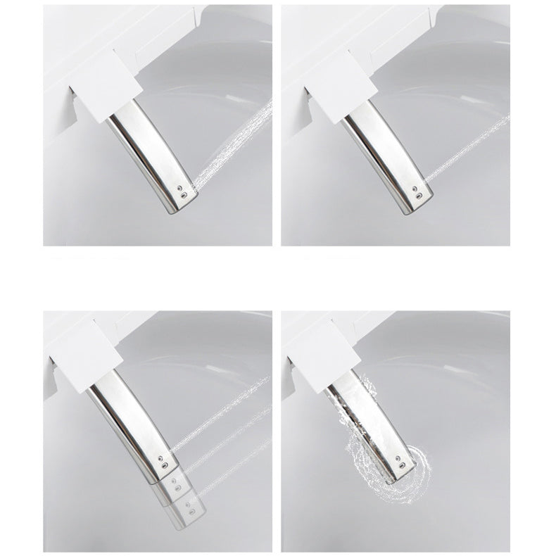 Modern Floor Mount Toilet Bowl Siphon Ceramic Toilet with Seat for Bathroom