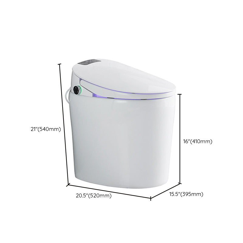 Modern Floor Mount Toilet Bowl Siphon Ceramic Toilet with Seat for Bathroom