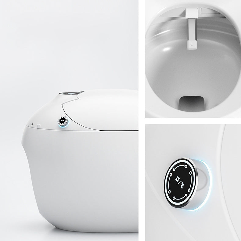 Modern 1-Piece Bidet Toilet Floor Mounted Toilet Bowl for Bathroom