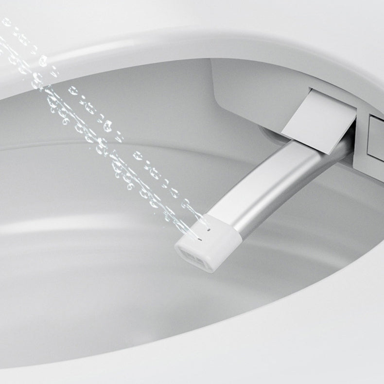 Modern 1-Piece Bidet Toilet Floor Mounted Toilet Bowl for Bathroom