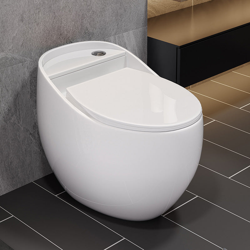 Siphon Jet Porcelain Toilet One Piece Toilet Floor Mounted Urine Toilet