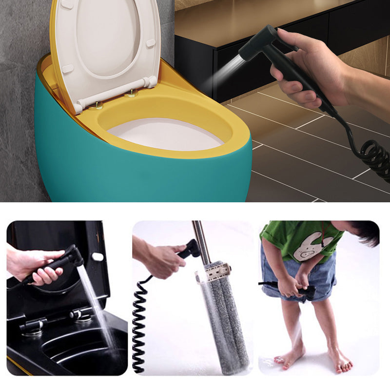 Siphon Jet Porcelain Toilet One Piece Toilet Floor Mounted Urine Toilet