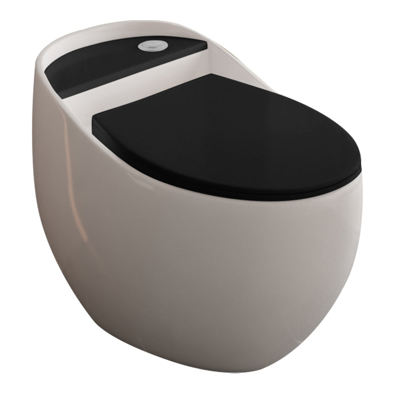 Siphon Jet Porcelain Toilet One Piece Toilet Floor Mounted Toilet Bowl