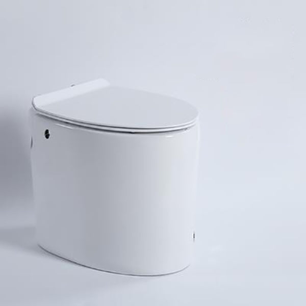 Floor Mounted Toilet One-Piece Toilet ABS Contemporary Flush Toilet