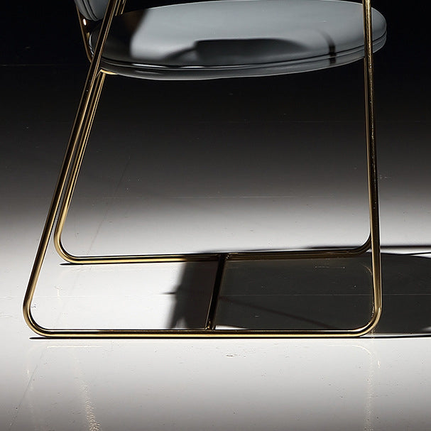 Contemporary Upholstered Dining Chairs Kitchen Dining Arm Chair in Grey